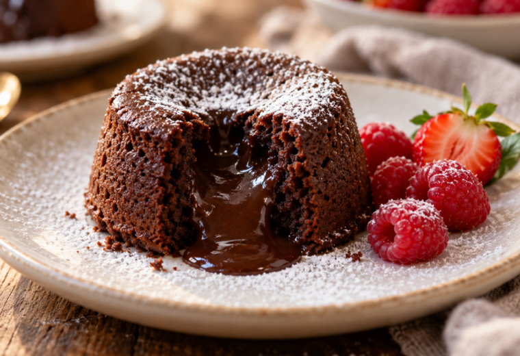 Fondant au chocolat facile