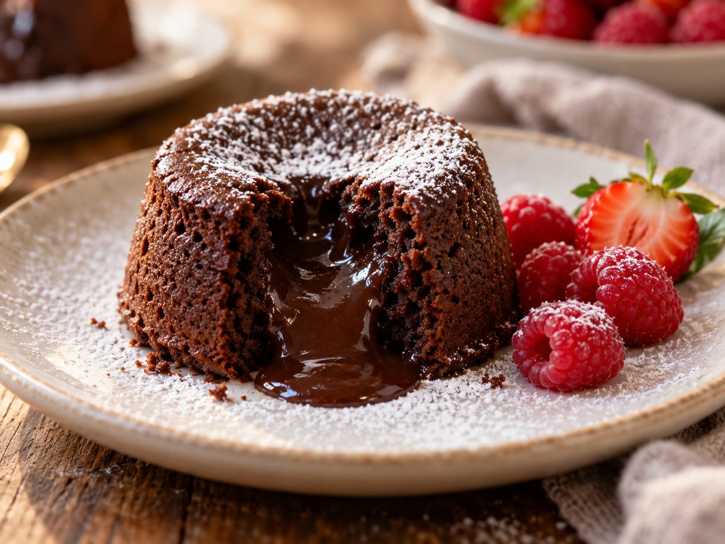 Fondant au chocolat facile